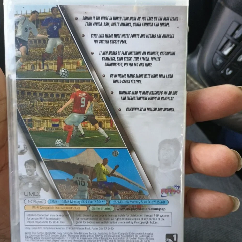 World Tour Soccer 06 - Sony PSP